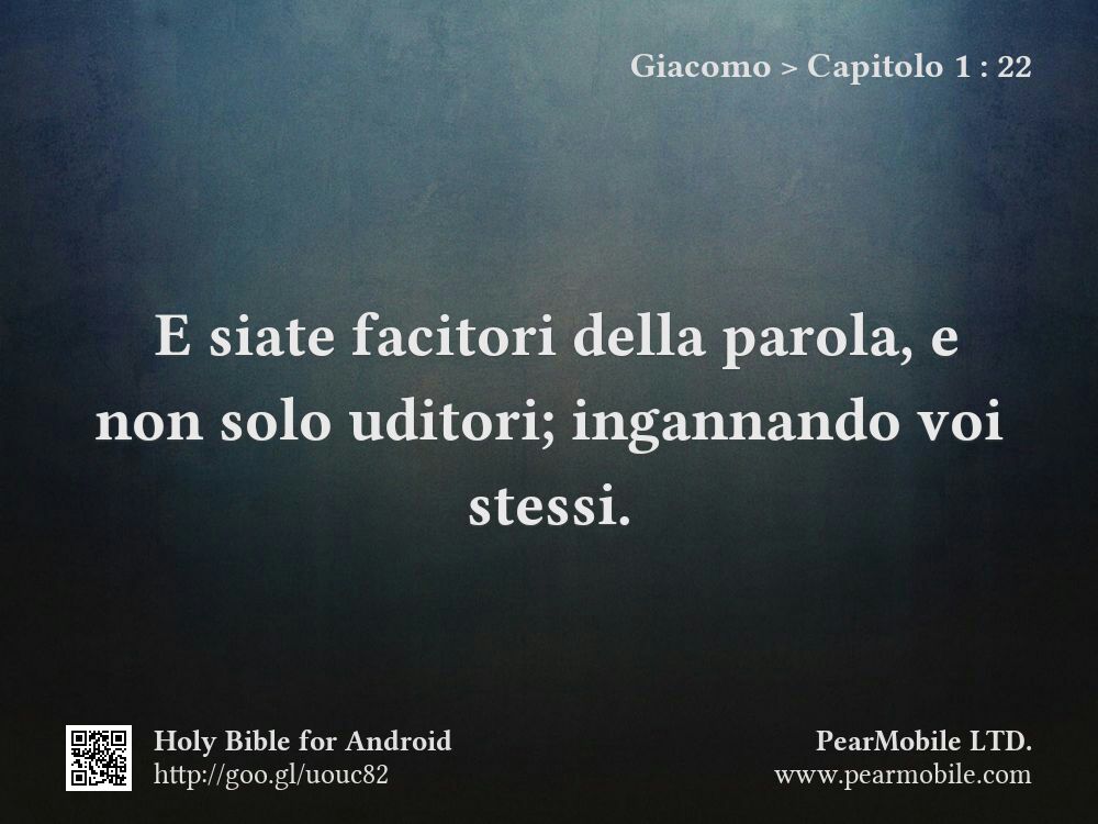 Giacomo, Capitolo 1:22